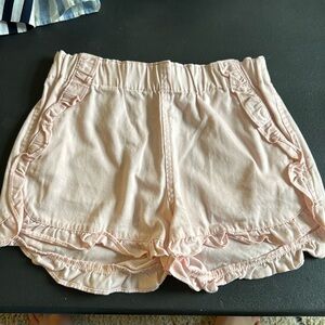 Crew cuts size 10 pink ruffled shorts - great condition!